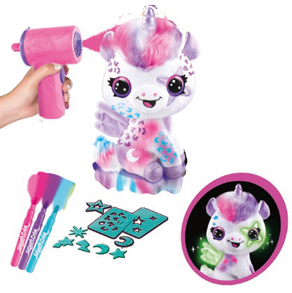 Airbrush Plush Magic Unicorn