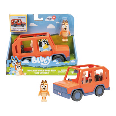 Bluey volante della polizia
